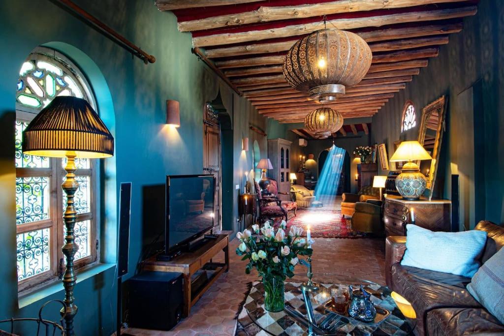 Aux portes de Marrakech Villa Arts&Déco avec piscine Marrakesh Exterior foto