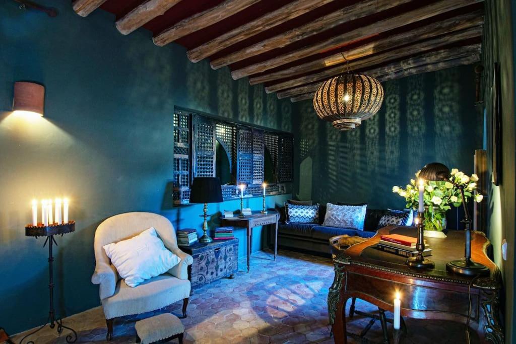 Aux portes de Marrakech Villa Arts&Déco avec piscine Marrakesh Exterior foto