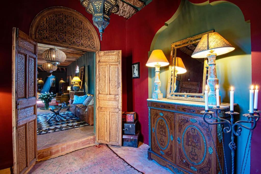 Aux portes de Marrakech Villa Arts&Déco avec piscine Marrakesh Exterior foto